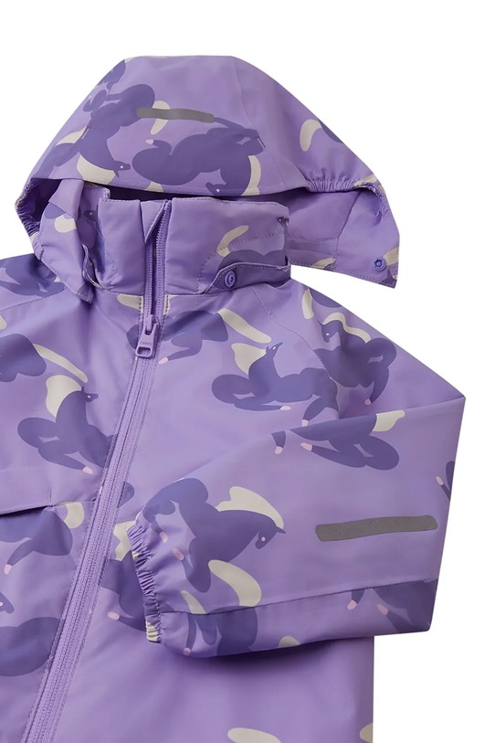 Reima kurtka przeciwdeszczowa dziecięca Soukka 5100429B.PPY2 fioletowy