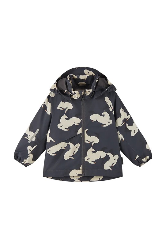 Reima kurtka przeciwdeszczowa dziecięca Soukka czarny 5100429B.PPY2