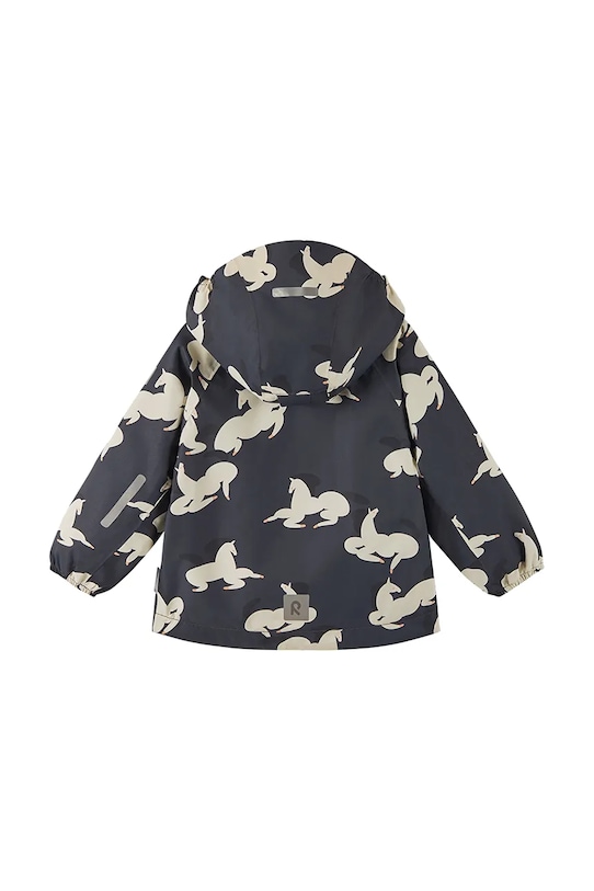 Reima kurtka przeciwdeszczowa dziecięca Soukka 5100429B.PPY2 czarny SS26