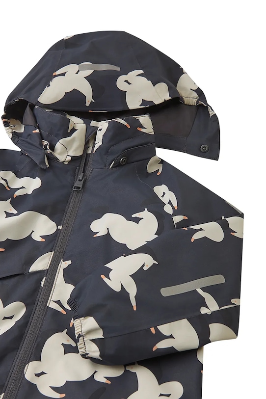 Reima kurtka przeciwdeszczowa dziecięca Soukka czarny 5100429B.PPY2