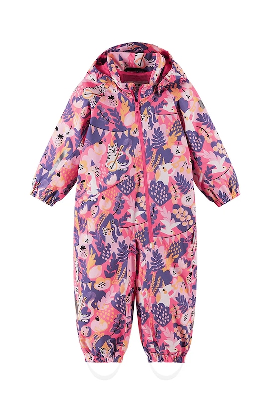Ολόσωμη φόρμα μωρού Reima Jupperi 5100430B.PPY2 ροζ SS26