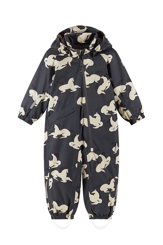 Overal pre bábätká Reima Jupperi 5100430B.PPY2 čierna SS26