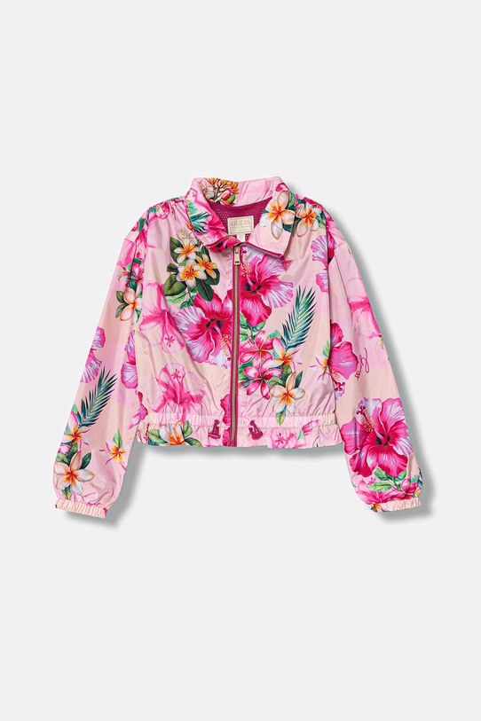 Guess kurtka dziecięca nieocieplane różowy J6GL00.WCFM2.PPY2.M