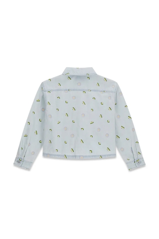 Dievča Guess detská džínsová bunda J6GL03.D4EU0.PPY2.M modrá