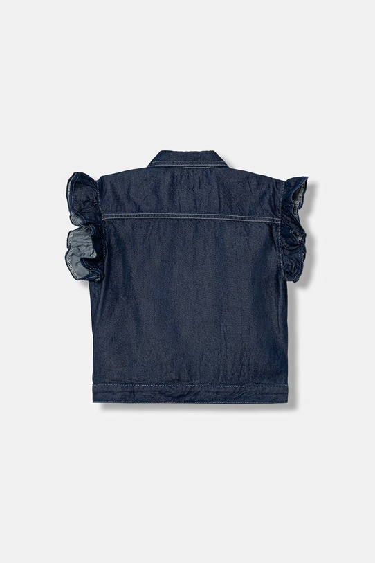 Guess koszula jeansowa dziecięca J6GN00.D8280.PPY2.M granatowy SS26