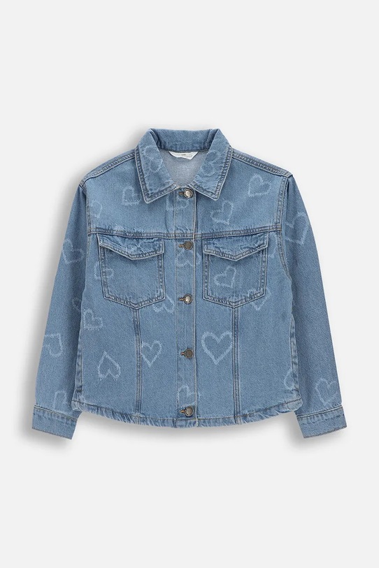 Coccodrillo kurtka dziecięca jeansowa WC6152301CJG niebieski SS26