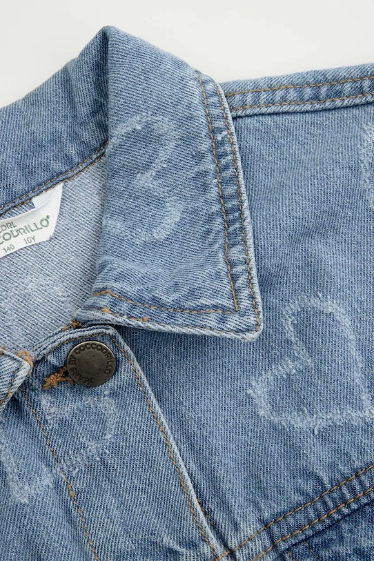 Coccodrillo kurtka dziecięca jeansowa WC6152301CJG niebieski