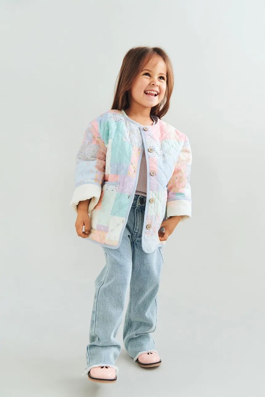 Wheat kurtka bawełniana dziecięca nieocieplane multicolor 0699.261