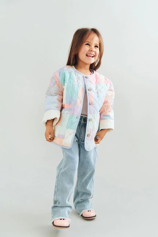 Wheat kurtka bawełniana dziecięca nieocieplane multicolor 0699.261