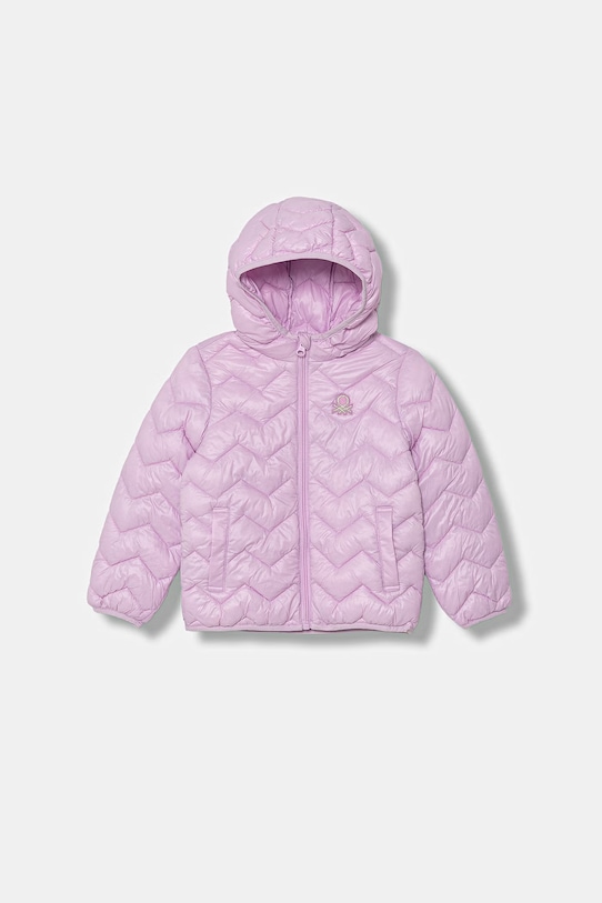 United Colors of Benetton jakna otroška vijolična 21INGN02Z.P.Stagionale