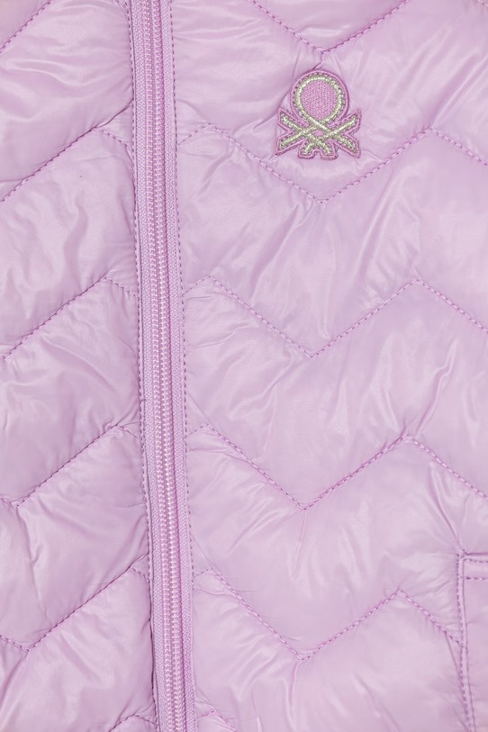 Deklice United Colors of Benetton jakna otroška 21INGN02Z.P.Stagionale vijolična