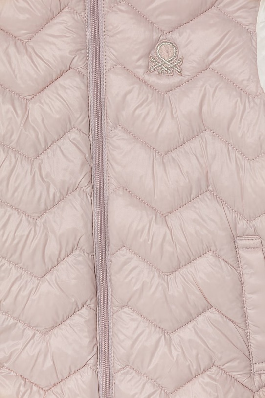 Deklice United Colors of Benetton jakna otroška 21INGN02Z.P.Stagionale roza