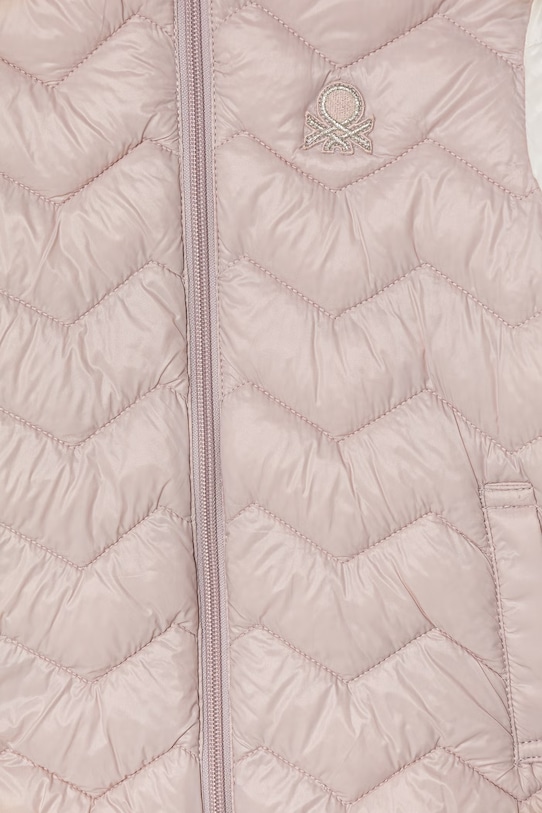 Deklice United Colors of Benetton jakna otroška 21INGN02Z.P.Stagionale roza