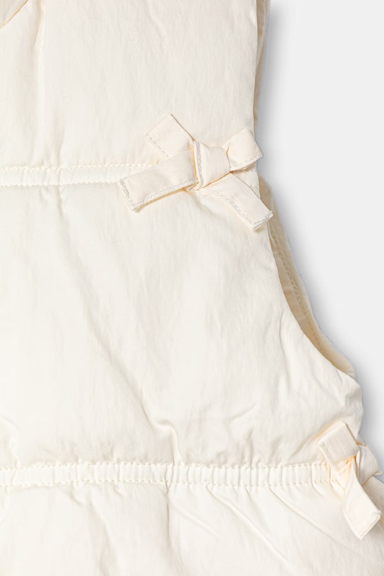 Dziewczynka United Colors of Benetton bezrękawnik dziecięcy 24YGGJ00Q.P.Stagionale beżowy