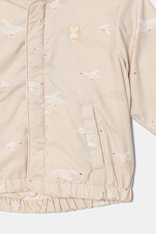 Dziewczynka United Colors of Benetton kurtka niemowlęca 2MULAN014.G.W.Stagional beżowy