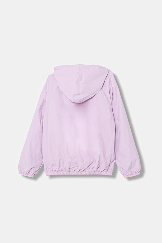 United Colors of Benetton kurtka dziecięca 2IGGCN077.G.Stagionale fioletowy SS26