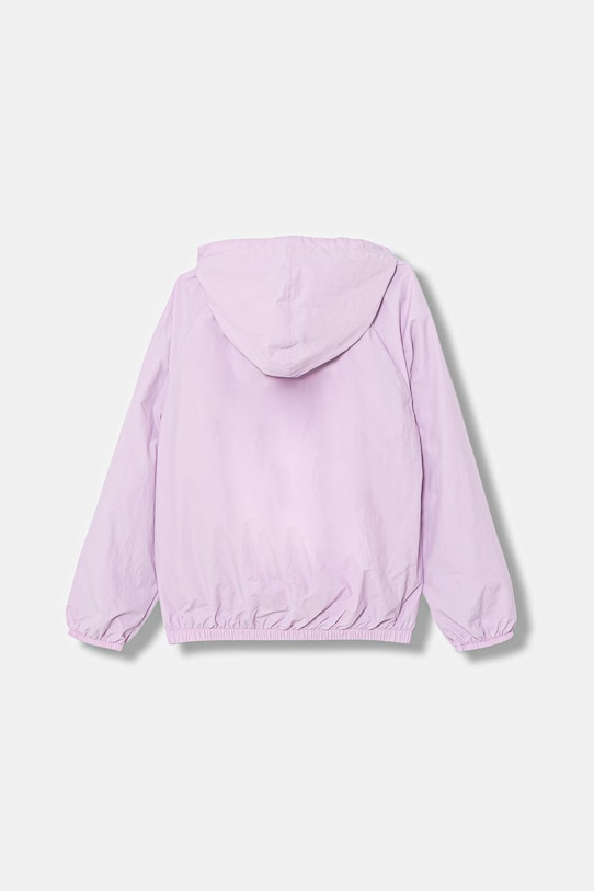 United Colors of Benetton kurtka dziecięca 2IGGCN077.G.Stagionale fioletowy SS26