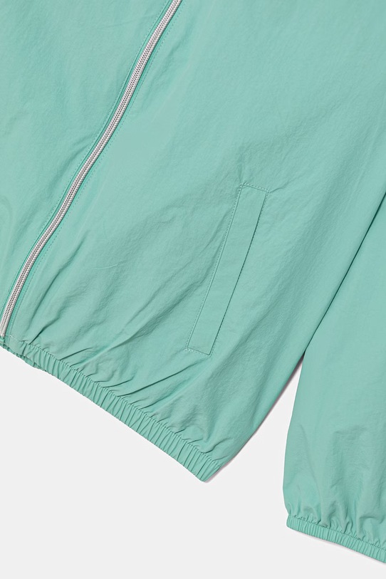 Dziewczynka United Colors of Benetton kurtka dziecięca 2IGGCN077.G.Stagionale turkusowy