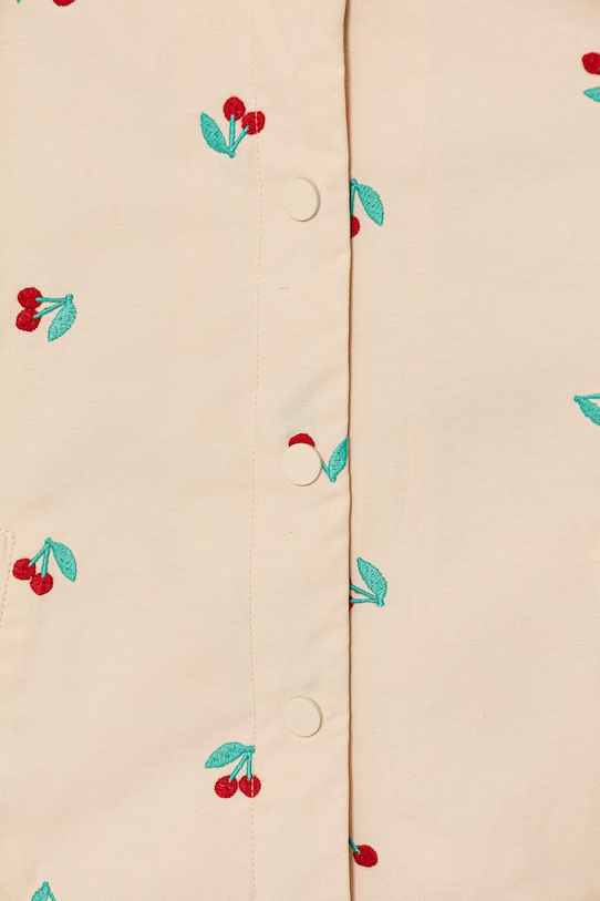 Dziewczynka United Colors of Benetton kurtka dziecięca 2KYGGN04G.P.Stagionale beżowy