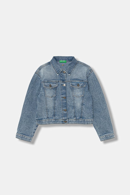 United Colors of Benetton bunda detská rifľová modrá 2PORCN061.G.Riproposto