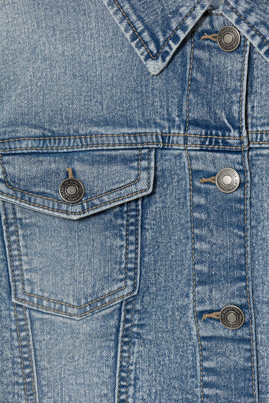 Dievča United Colors of Benetton bunda detská rifľová 2PORCN061.G.Riproposto modrá