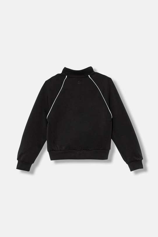 United Colors of Benetton bluza rozpinana dziecięca 3M9KC5062.G.Stagionale czarny SS26