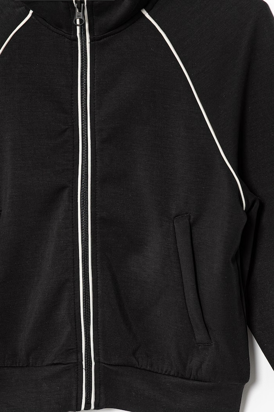 Dziewczynka United Colors of Benetton bluza rozpinana dziecięca 3M9KC5062.G.Stagionale czarny