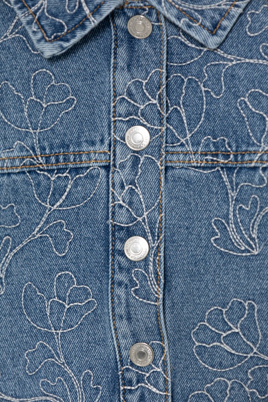 Djevojčice United Colors of Benetton jakna za djecu od pamuka 2985CN07D.G.Stagionale plava