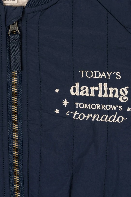 Παιδικό μπουφάν bomber Konges Sløjd JUNO BOMBER JACKET KS104493.PreSpring σκούρο μπλε