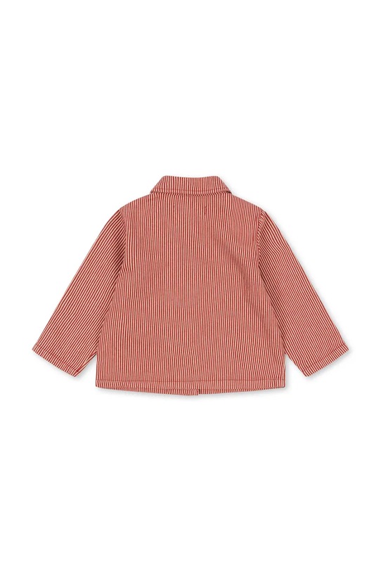 Chłopiec Konges Sløjd kurtka bawełniana dziecięca LUC SHIRT JACKET GOTS KS104352.PreSpring pomarańczowy