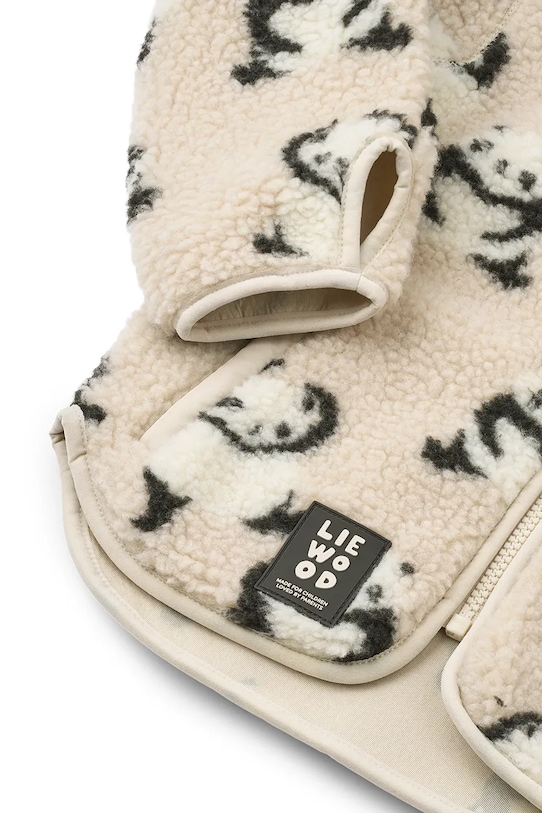 Liewood kurtka dziecięca Nolan Pile Jacket LW19877.PPY2 beżowy