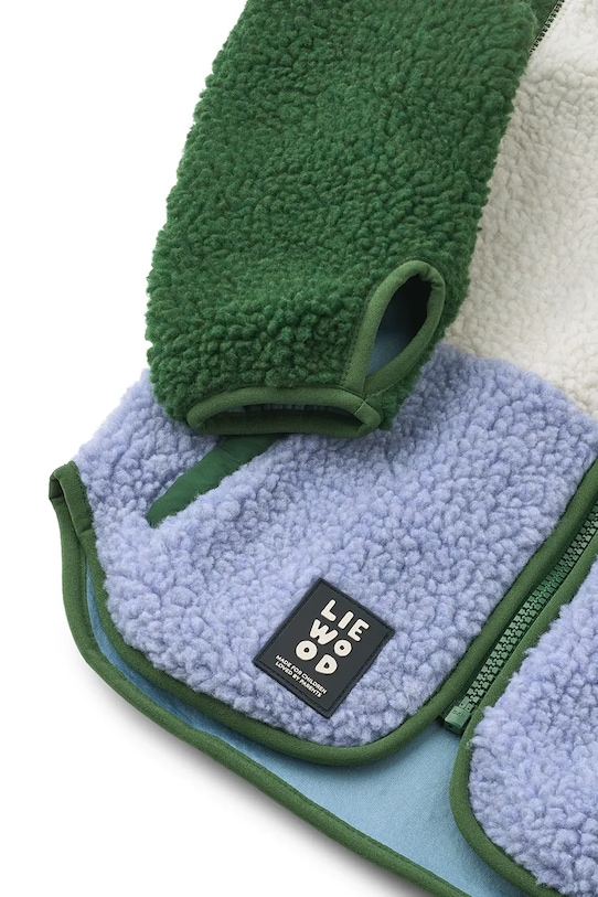 Liewood kurtka dziecięca Nolan Pile Jacket LW19877.PPY2 multicolor