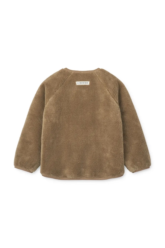 Chłopiec Liewood kurtka dziecięca Calina Pile Jacket LW20827 zielony