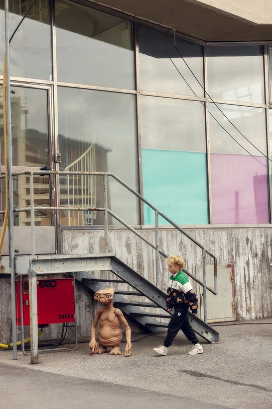 Mini Rodini kurtka bomber dziecięca E.T. 25810100