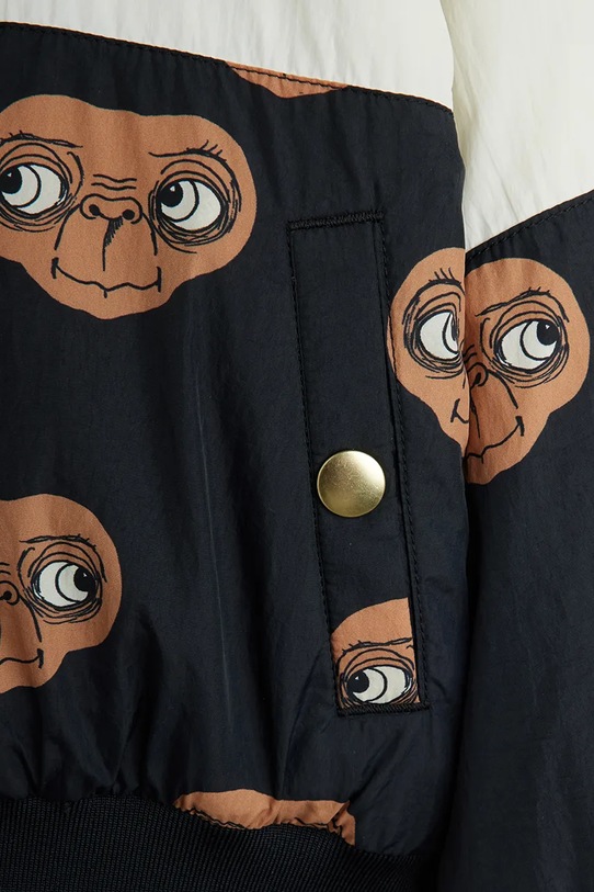 Mini Rodini kurtka bomber dziecięca E.T. 25810100 czarny