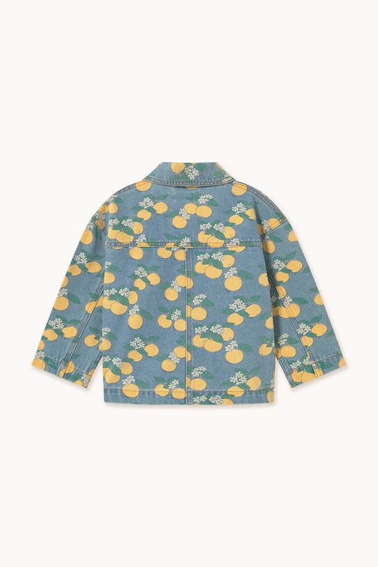 Хлопчик Дитяча джинсова куртка Tinycottons ORANGES JACKET SS26.360 блакитний
