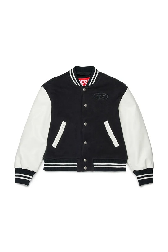 Diesel kurtka varsity dziecięca JBIRKYE JACKET czarny J02643.KXBR4