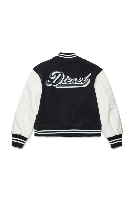 Diesel kurtka varsity dziecięca JBIRKYE JACKET J02643.KXBR4 czarny SS26