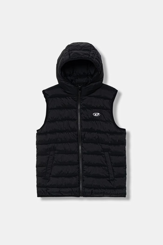 Детски елек Diesel JTEMPLY JACKET лека изолация черен J02696.KXBT0