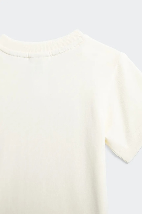 Παιδικό βαμβακερό σετ adidas Originals μπεζ KD5823