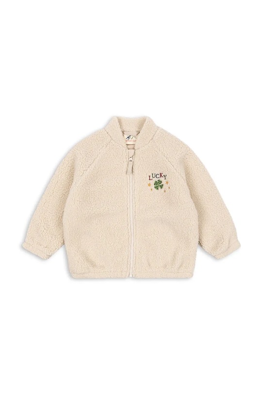 Konges Sløjd kurtka dziecięca JAZZ TEDDY JACKET GRS KS104861.PPY2 beżowy SS26