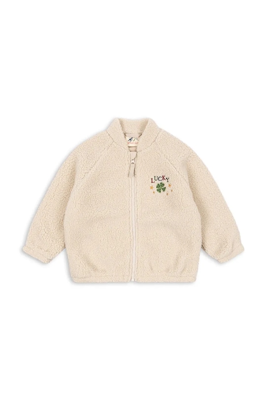 Konges Sløjd kurtka dziecięca JAZZ TEDDY JACKET GRS KS104861.PPY2 beżowy SS26