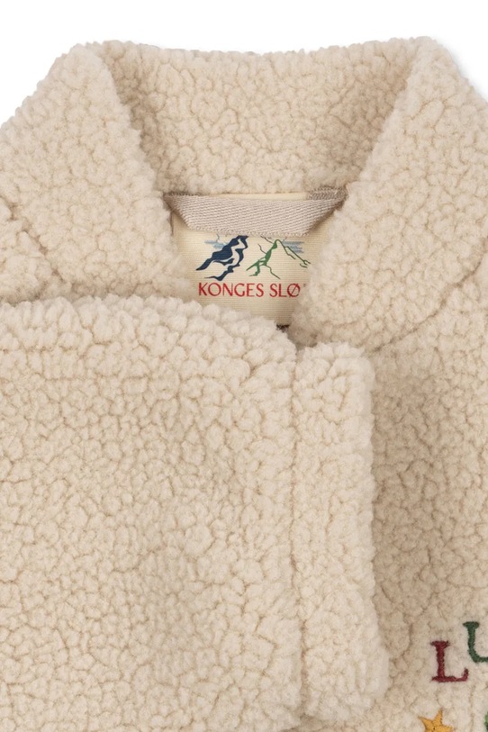 Konges Sløjd kurtka dziecięca JAZZ TEDDY JACKET GRS KS104861.PPY2