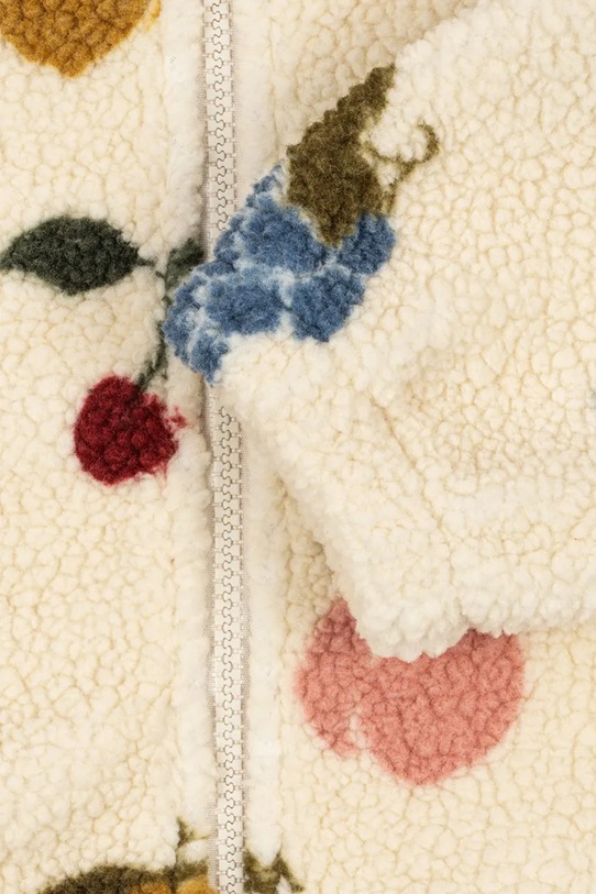 Konges Sløjd kurtka dziecięca JODY TEDDY JACKET GRS beżowy KS104868.PPY2