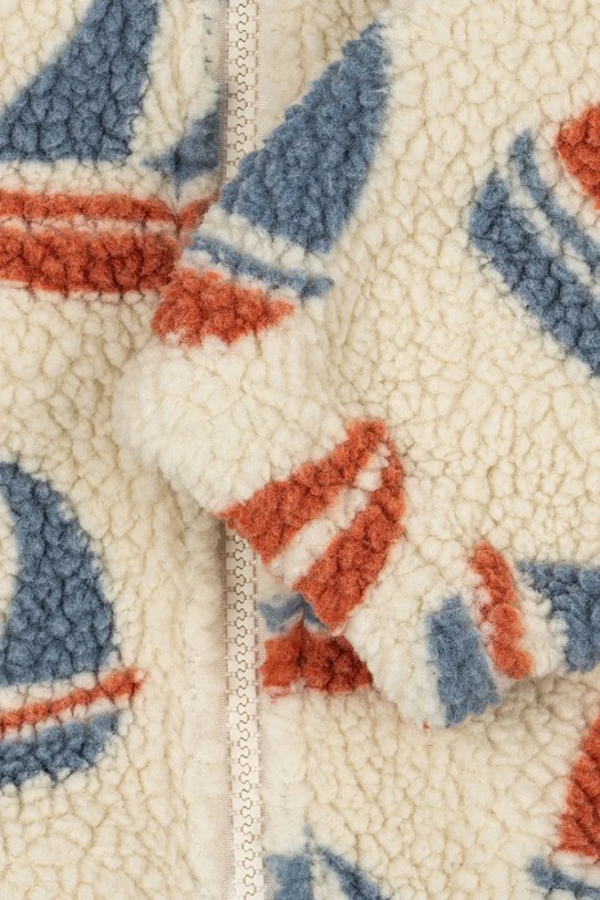 Konges Sløjd kurtka dziecięca JODY TEDDY JACKET GRS beżowy KS104868.PPY2