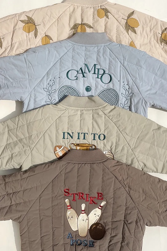 Konges Sløjd kurtka bomber dziecięca JUNO BOMBER JACKET KS104877.PPY2