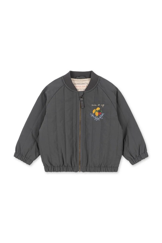 Konges Sløjd kurtka bomber dziecięca JUNO BOMBER JACKET KS104877.PPY2 szary SS26