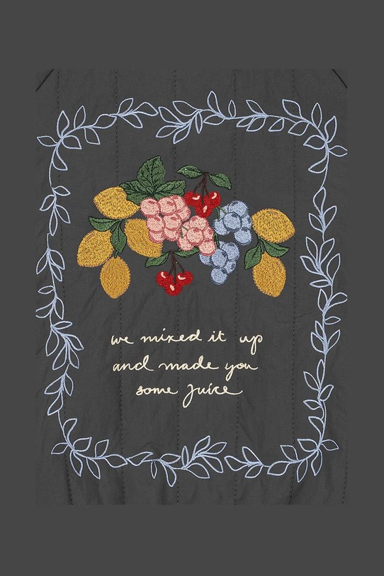 Konges Sløjd kurtka bomber dziecięca JUNO BOMBER JACKET szary KS104877.PPY2