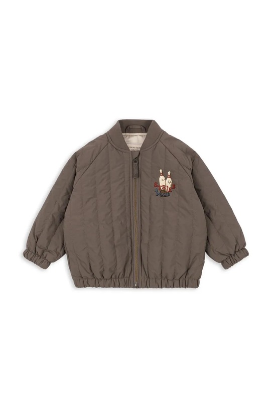 Konges Sløjd kurtka bomber dziecięca JUNO BOMBER JACKET KS104877.PPY2 brązowy SS26