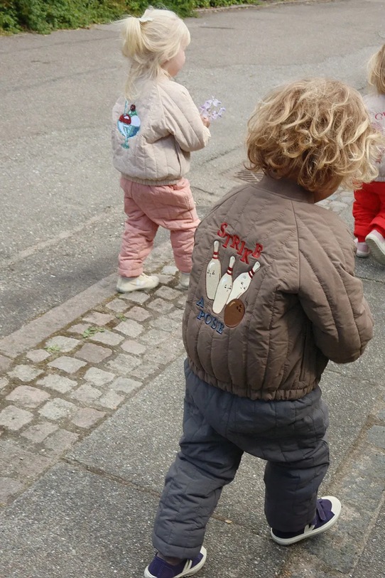 Konges Sløjd kurtka bomber dziecięca JUNO BOMBER JACKET KS104877.PPY2